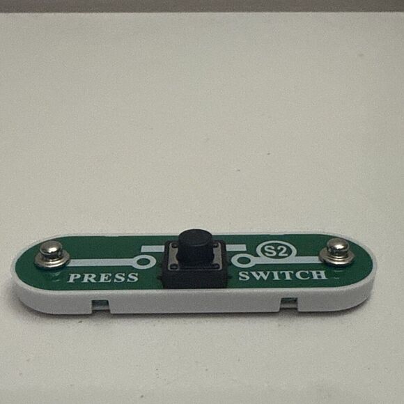 SNAP CIRCUITS Elenco S2 Press Switch Replacement Part 6SCS2 - Picture 2 of 3